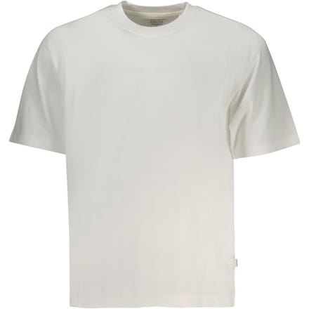 Guess Jeans Bianco Katoenen Heren T-Shirt