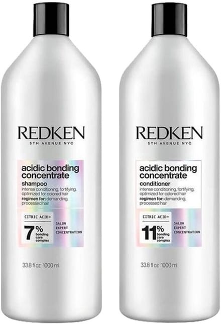 Redken Acidic Bonding Concentrate Shampoo 1000ml + Conditioner 1000ml