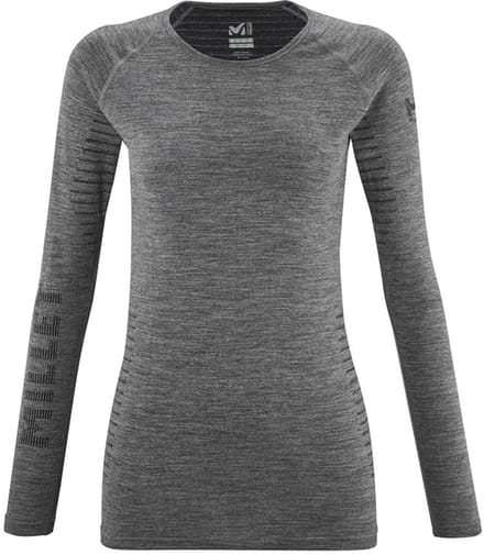 Millet Drynamic Warm Lange Mouwen Basislaag Grijs XS-S Vrouw