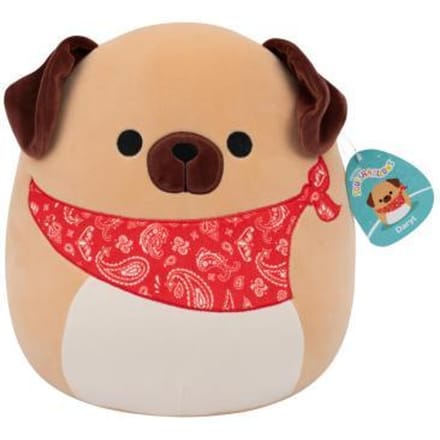 Squishmallows Daryl Brown Dog 30cm