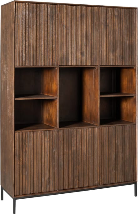 Starfurn - Vakkenkast Madison - Bruin - 45x135x200 cm