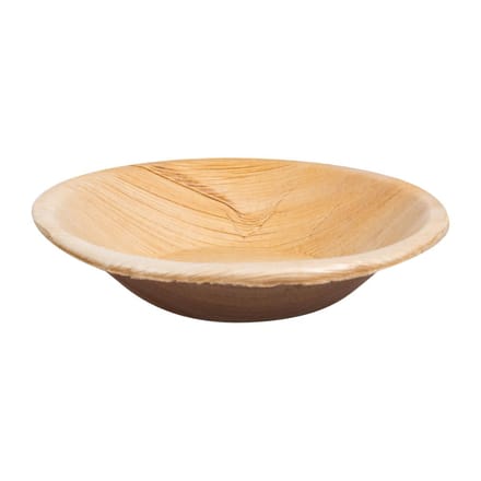 Fiesta Composteerbare Diepe Palmblad Borden Rond 175mm (100 stuks)