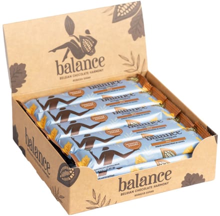 Balance | Chocolade Reep | Melk | 20 Stuks | 20 x 35g