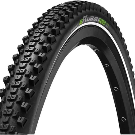 Continental Eruban Plus Reflex 20´´ X 2.40 Stijve Mtb-band Zwart 20´´ x 2.40
