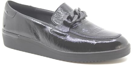 Solidus -Dames - zwart - ballerina's & mocassins - maat 41.5