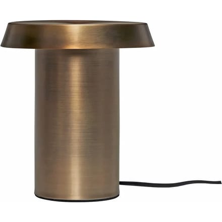 Hübsch tafellamp Keen burnished brass