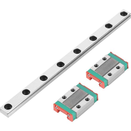 MGN9B 150mm lineaire geleiderail 9mm breed met 2 stuks MGN9B railblok