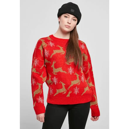 Dames sweatshirt Urban Classics oversized christmaser