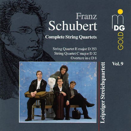Leipziger Streichquartett - Schubert: Complete String Quartets (String Quartet E Major D 353 | String Quartet C Major D 32 | Overture in C D 8) (CD)