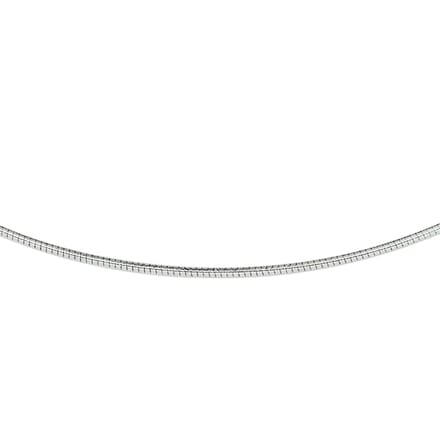 Collier Omega Rond 1,1 Mm