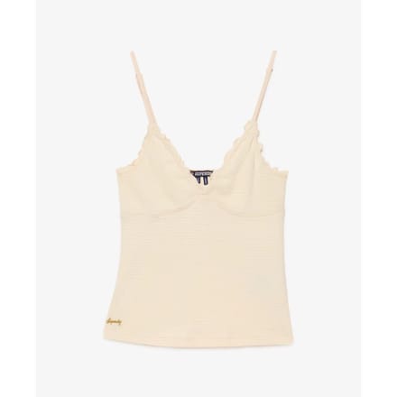 V-hals Waffle Tanktop Dames Superdry Athletic Essential
