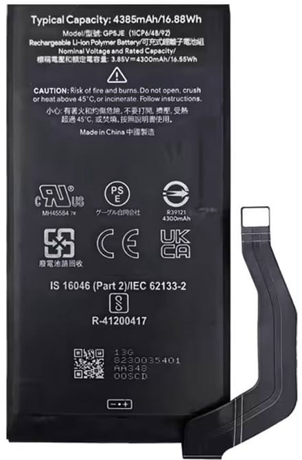 Google GP5JE - Batterij - Pixel 7A - 4385mAh - 3.85V