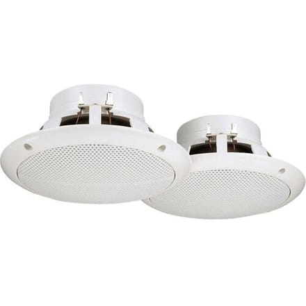 Monacor SPE-265/WS Inbouwluidspreker 60 W 8 Ω Wit 1 paar