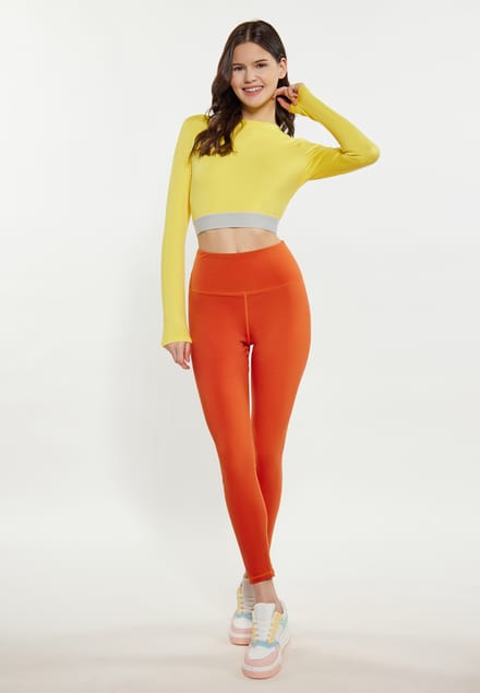 Mymo Longsleeve Dames geel