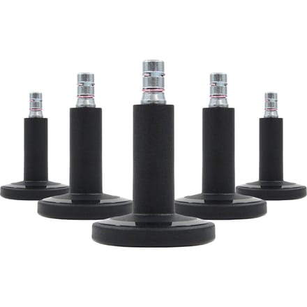 5x Voerdoppen STATO-M Stift 11 mm / 60 mm zwart (5 Pack) hjh OFFICE