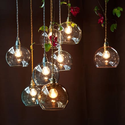 EBB & FLOW Rowan hanglamp rosé-goud Ø 28cm