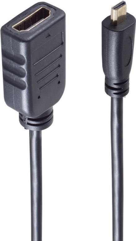 BS10-56045 - 3 m - HDMI Type A (Standard) - USB Type-C - Male - Male - Straight