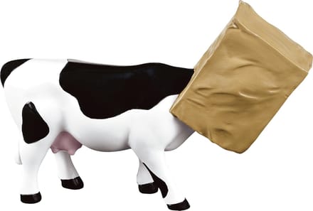Cow Parade Cow Hide (medium)