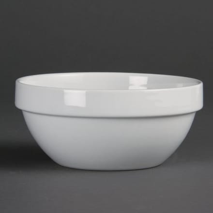 Olympia Whiteware Stapelbare Kom 14,5cm (12 Stuks)