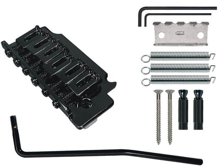 Boston T-260-B Tremolo Stallion - Zwart, 10,5 mm Pitch