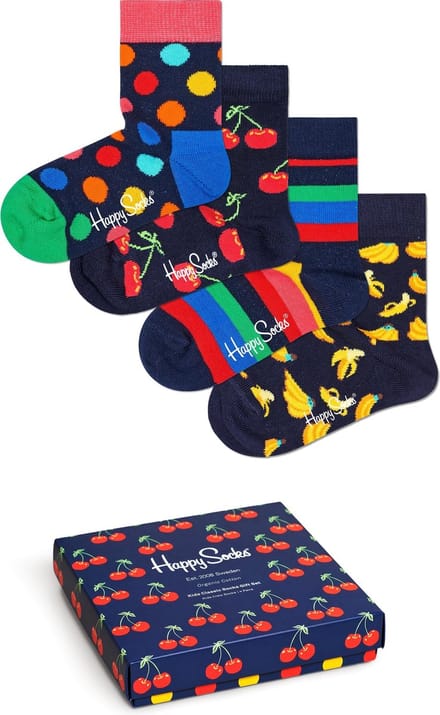 Happy Socks XKBDO09-6500 Kids Classic Gift Set 12-24M