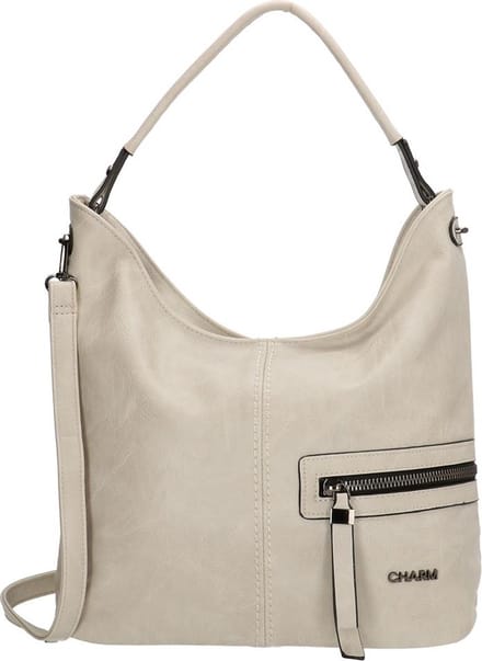Charm London Paddington Schoudertas - Lichtgrijs