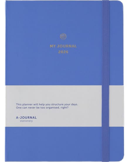 My Journal - Agenda 2026 - A5 - lavendelblauw