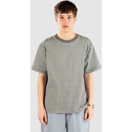 Blue Tomato Striped T-Shirt groen