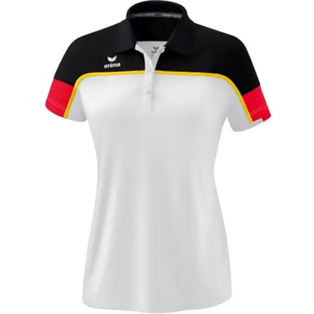 Erima Change Polo Dames - Rood / Zwart / Wit | Maat: 36