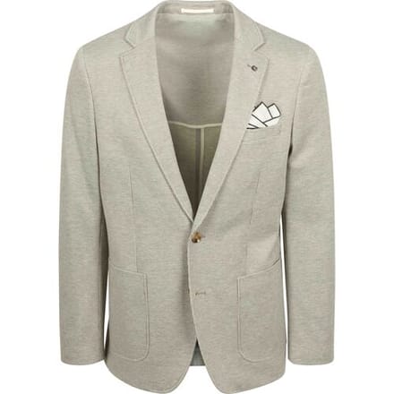 Suitable Colbert Fame Houndstooth Olive - Maat 48 - Heren blazer