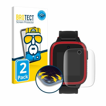 BROTECT - Screenprotector voor Xplora Let's Go - Folie Beschermfolie transparant volledig dekking - 2 Stuks