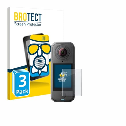 BROTECT - Screenprotector voor Insta360 X4 Air - Folie Beschermfolie Beschermglas matte 3 Stuks