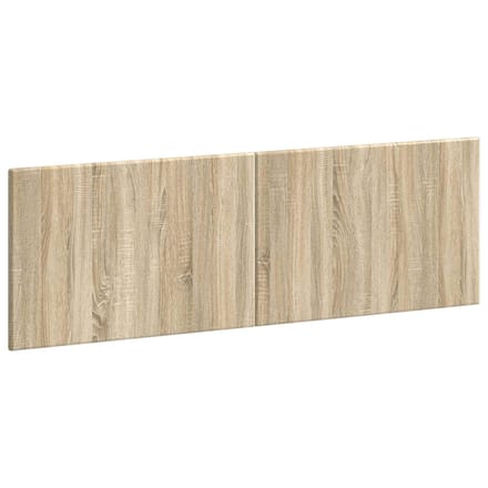 vidaXL - Wandgemonteerd - Hoofdbord - BREDA - Sonoma - Eiken - Bewerkt - hout