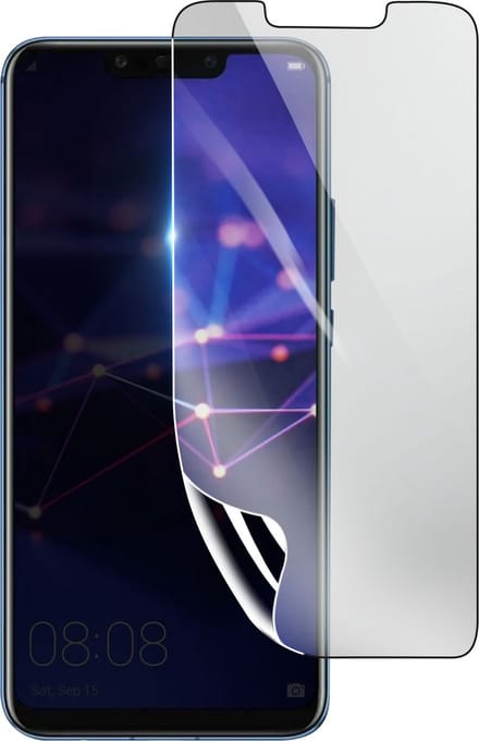 3mk, Geschikt voor Huawei Mate 20 lite, Schokbestendige Hydrogel Screenprotector, Transparant