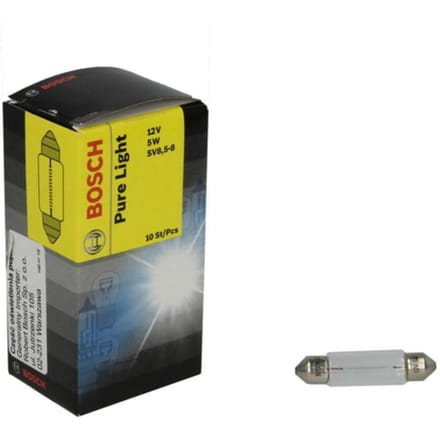 P27/7w lamp BOSCH C5W Pure Light 12V, 5W
