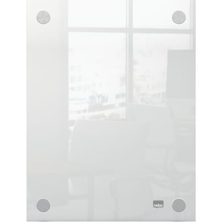 Nobo Premium Plus Wandgemonteerde A5 Poster Frame voor Documenten, Posters - met Hoekmontage - Transparant Acryl