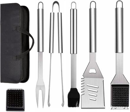 Lexium barbecue accessoires - barbecue tang - barbecue gereedschap - barbecue set