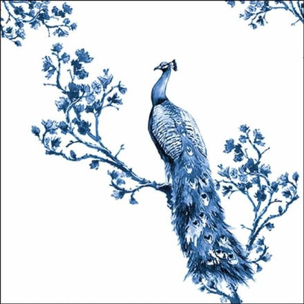 Ambiente Servetten Royal peacock 33x33cm