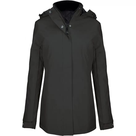 Kariban Damesparka K6108 - Dark Grey - S