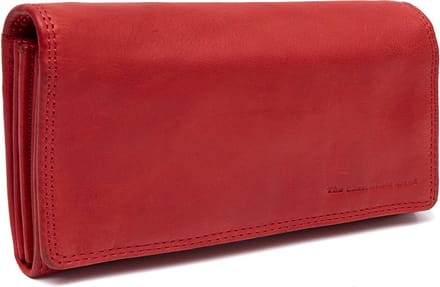 The Chesterfield Brand Leren Portemonnee Lentini Wallet Red Rood