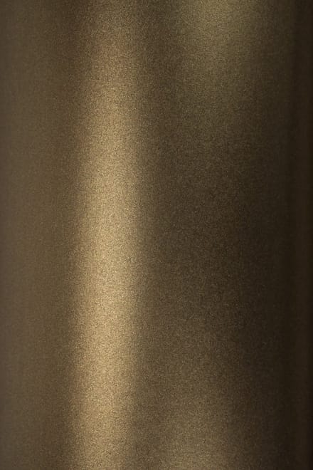 Netuno - bruin metallic papier - A4 - 21 x 29,7 cm - 10 vellen - 250 gram - Majestic Medal Bronze
