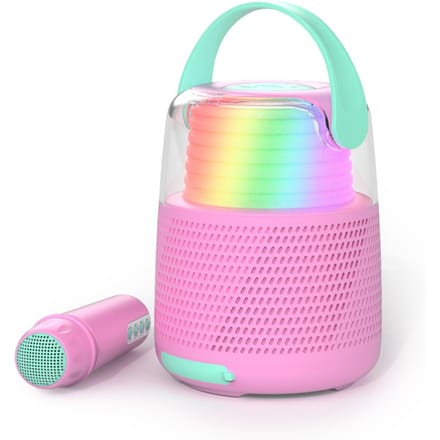 MOB Speaker Karaoke Kit Mic Rosa