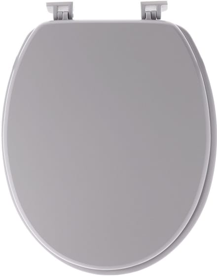 Tendance Toiletbril Breeze - lichtgrijs - MDF hout - universeel - standaard wc bril