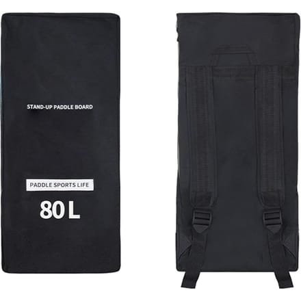Reisrugzak voor Opblaasbaar Paddleboard SUP Stand Up Board Draagtas Schouderrugzak black