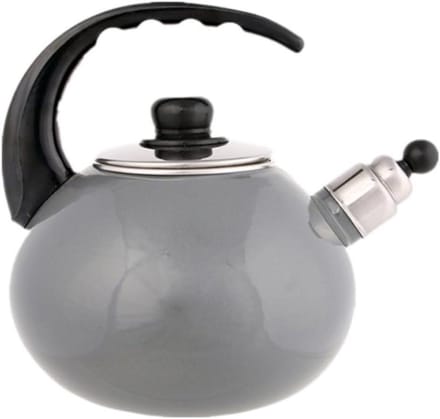 Fluitketel - Waterkoker Ketel - Water Koken - Snelle Verwarming - 2.5L - Grijs