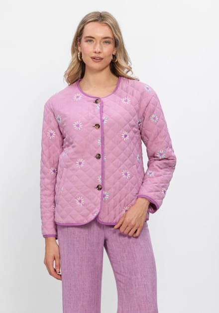 Ydence Jacket Robylin Jassen Dames - Zomerjas - Lila - Maat XXL