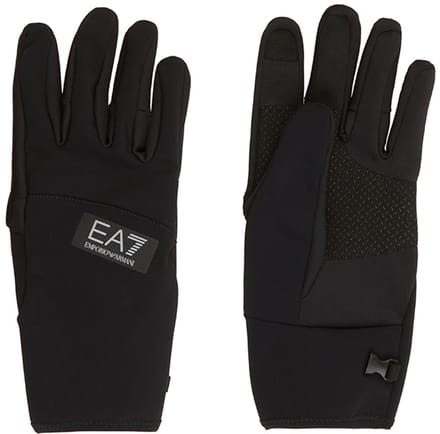 Ea7 Emporio Armani Train Softshell Handschoenen Zwart L