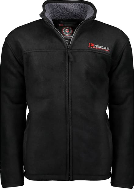 Fleece Vest Teddy Gevoerd Heren Zwart Geographical Norway - S
