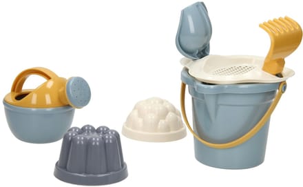 Cavallino Toys Cavallino Bucket Set Pastel Blue 7 pcs.