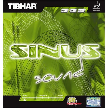 Tafeltennisrackethoes Tibhar Sinus Sound R